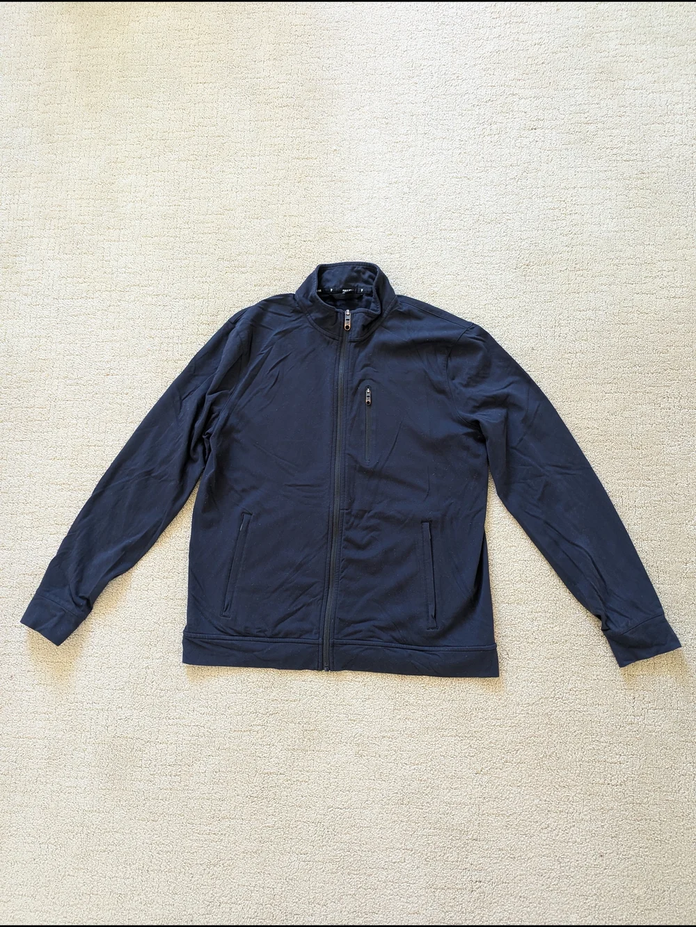 Public Rec All Day Everyday Track Jacket Mens S Black Performance Full Zip Tech